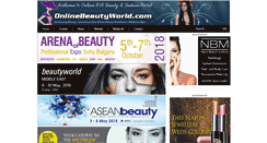 Desktop Screenshot of onlinebeautyworld.com